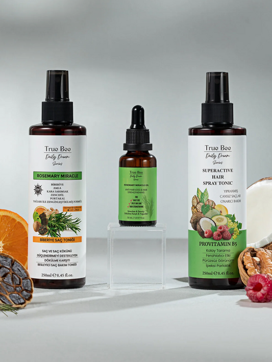 Güçlü 3’lü Mucizevi Saç Seti